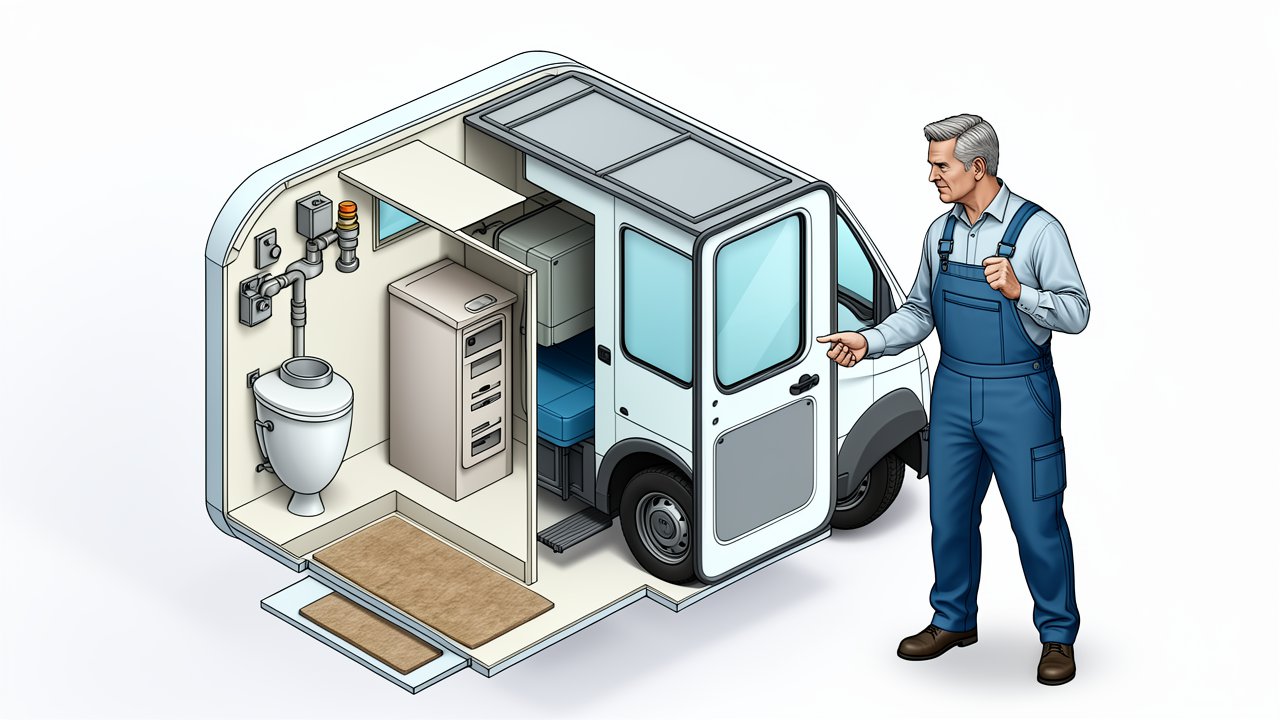 Camping car toilettes : le guide d'un plombier pour les installer, les utiliser et les entretenir sans prise de tête