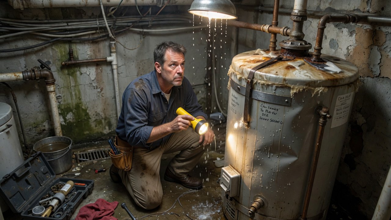 Chauffe-eau qui fuit par le haut : ce que ça signifie vraiment et comment y remédier sans perdre de temps