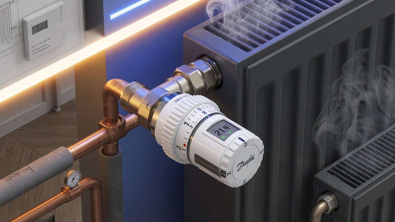 Robinet thermostatique Danfoss : guide complet d’un plombier pour bien choisir, installer et dépanner