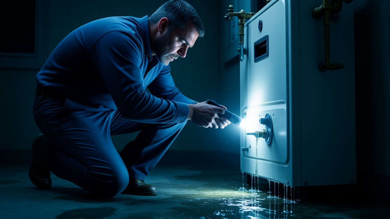 Fuite chauffe eau : causes, que faire en urgence et solutions durables