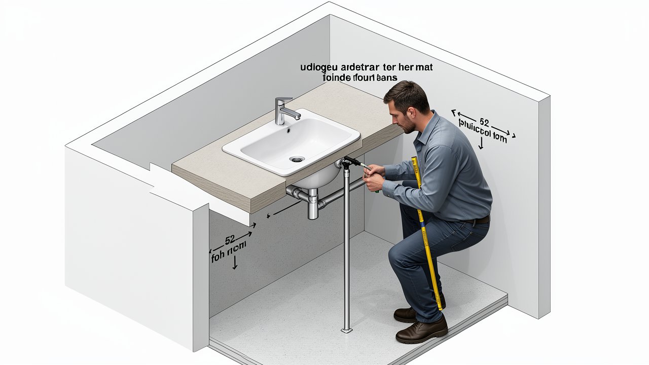Hauteur évacuation lavabo : la dimension qui fait toute la différence
