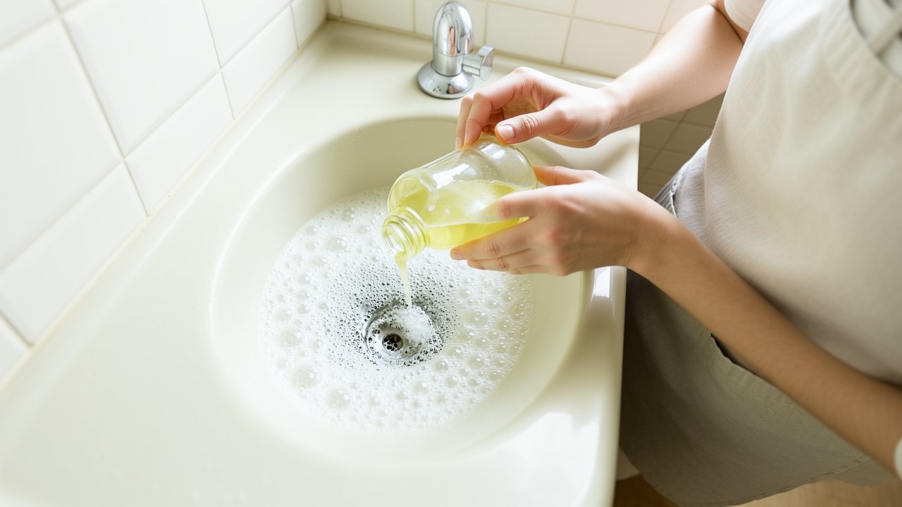 Odeur canalisation astuce grand-mère : le remède au bicarbonate et au vinaigre qui élimine vraiment les mauvaises odeurs