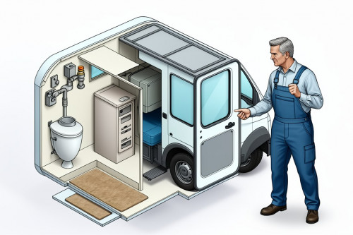 Camping car toilettes : le guide d'un plombier pour les installer, les utiliser et les entretenir sans prise de tête