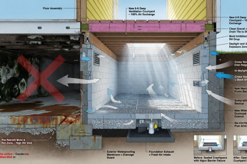 Cour Anglaise Vide Sanitaire : Le Dispositif Qui Protège Vraiment Votre Maison